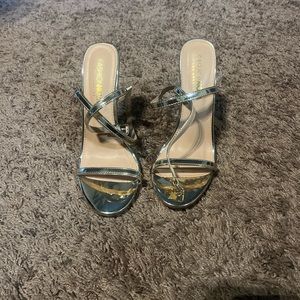 Gold Fashion Nova Sandals